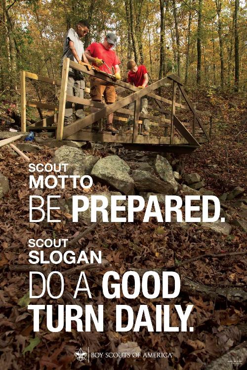Scout Motto Scout Law Poster 