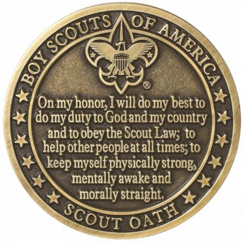 Image of Scout Oat Coin FRONT